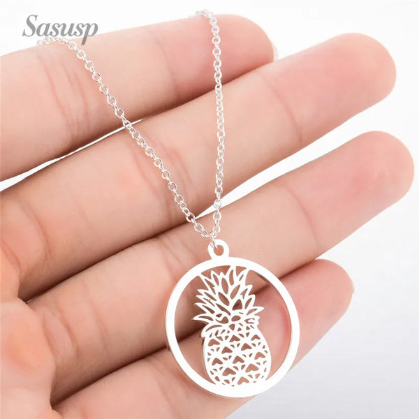 Pineapple Pendant Necklace