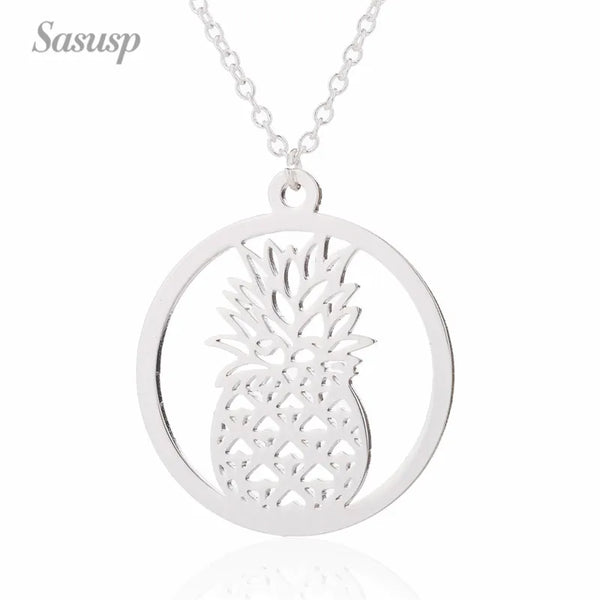 Pineapple Pendant Necklace