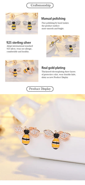 Bee Earrings