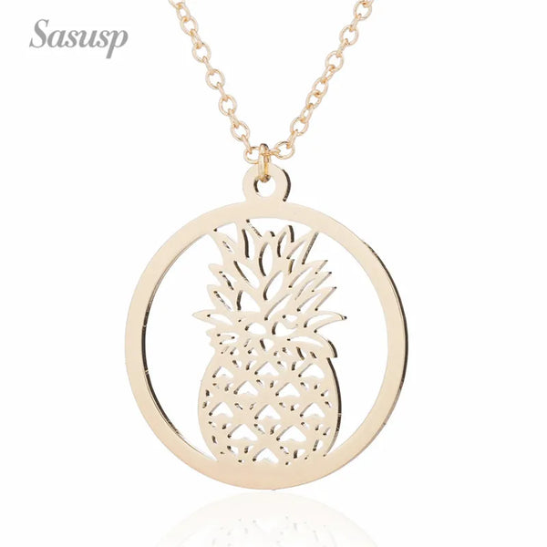 Pineapple Pendant Necklace