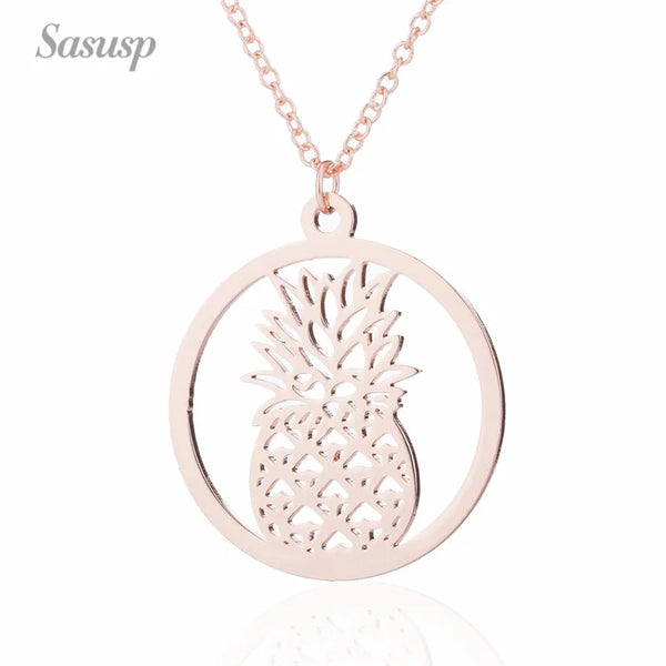 Pineapple Pendant Necklace