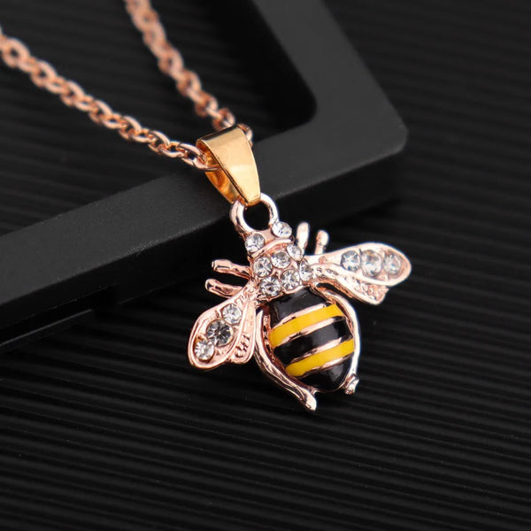 Bee Pendant Necklace