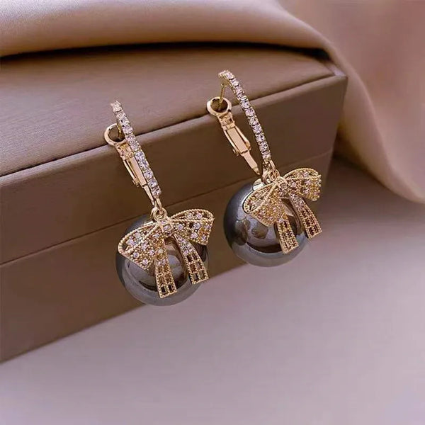 Bowknot Stud Earrings\