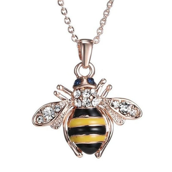 Bee Pendant Necklace