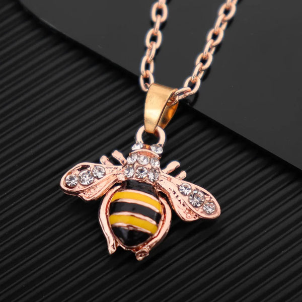 Bee Pendant Necklace