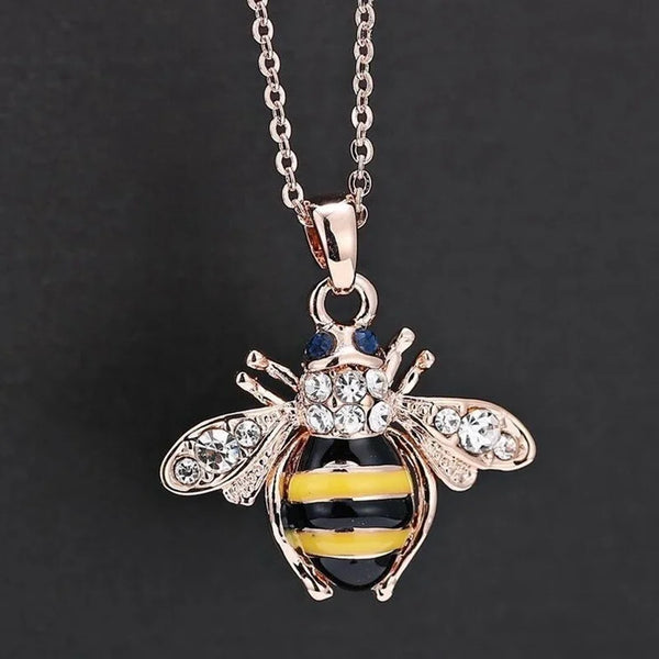 Bee Pendant Necklace