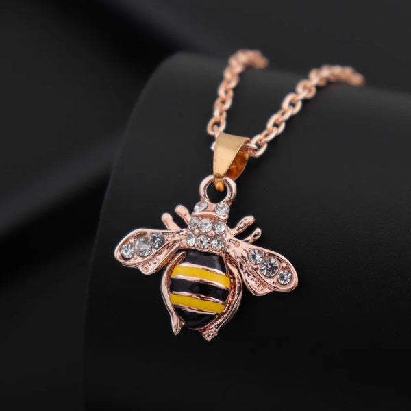 Bee Pendant Necklace