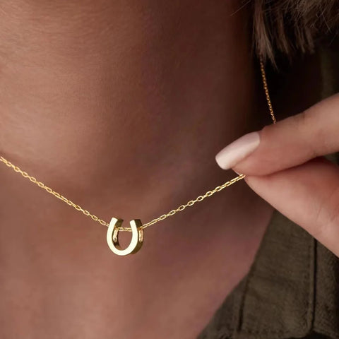 Horseshoe U-shaped Necklace