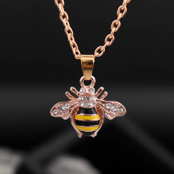 Bee Pendant Necklace