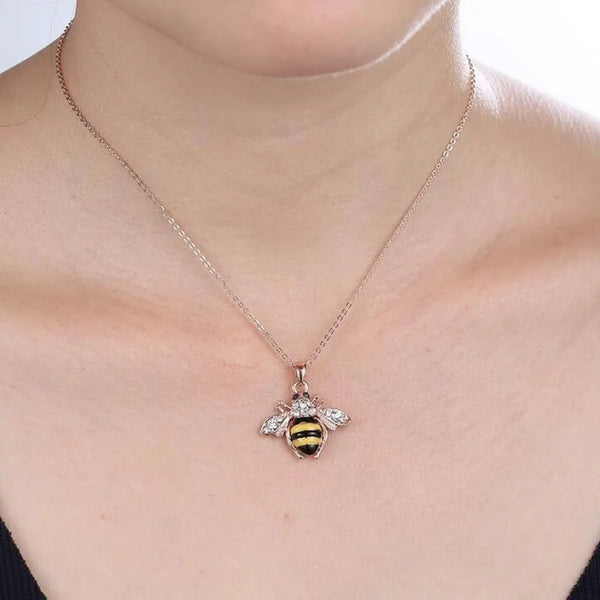 Bee Pendant Necklace