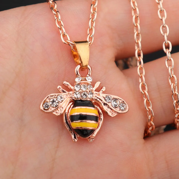 Bee Pendant Necklace